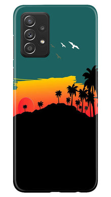 Sky Trees Mobile Back Case for Samsung Galaxy A23 (Design - 160)