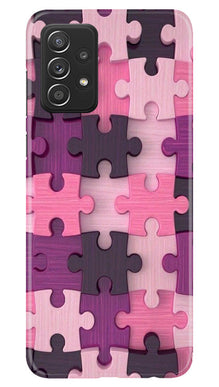 Puzzle Mobile Back Case for Samsung Galaxy A53 (Design - 168)
