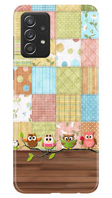 Owls Mobile Back Case for Samsung Galaxy A53 (Design - 171)