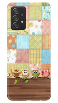 Owls Case for Samsung Galaxy A73 5G (Design - 171)