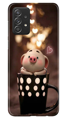 Cute Bunny Mobile Back Case for Samsung Galaxy A73 5G (Design - 182)