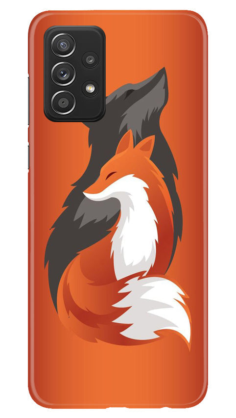 Wolf  Case for Samsung Galaxy A73 5G (Design No. 193)