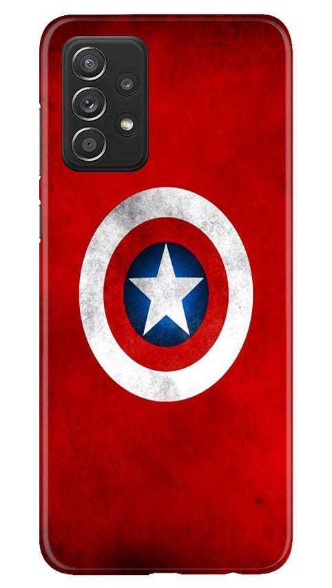 Captain America Case for Samsung Galaxy A73 5G (Design No. 218)