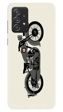 MotorCycle Mobile Back Case for Samsung Galaxy A23 (Design - 228)
