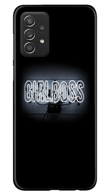 Girl Power Mobile Back Case for Samsung Galaxy A53 (Design - 236)