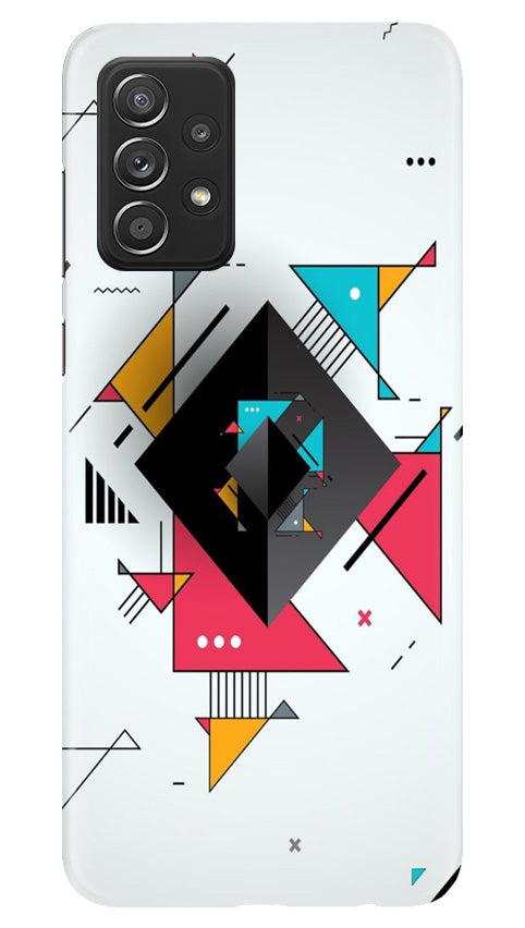 Diffrent Four Color Pattern Case for Samsung Galaxy A53 (Design No. 244)