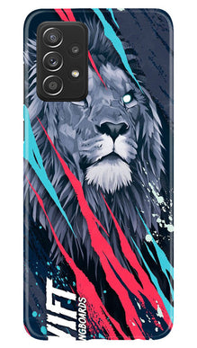 Lion Mobile Back Case for Samsung Galaxy A73 5G (Design - 247)