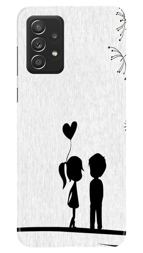 Cute Kid Couple Case for Samsung Galaxy A23 (Design No. 252)