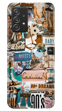 Cute Kid Couple Mobile Back Case for Samsung Galaxy A53 (Design - 252)