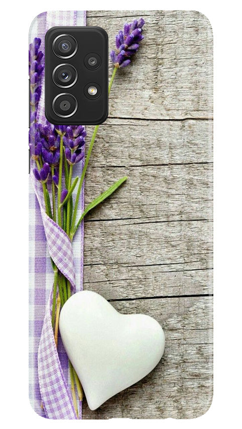 White Heart Case for Samsung Galaxy A23 (Design No. 260)