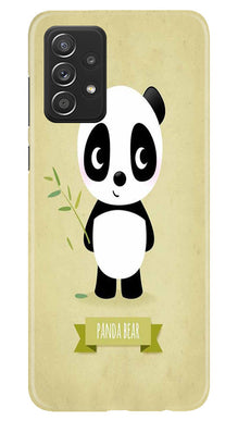 Panda Bear Mobile Back Case for Samsung Galaxy A73 5G (Design - 279)