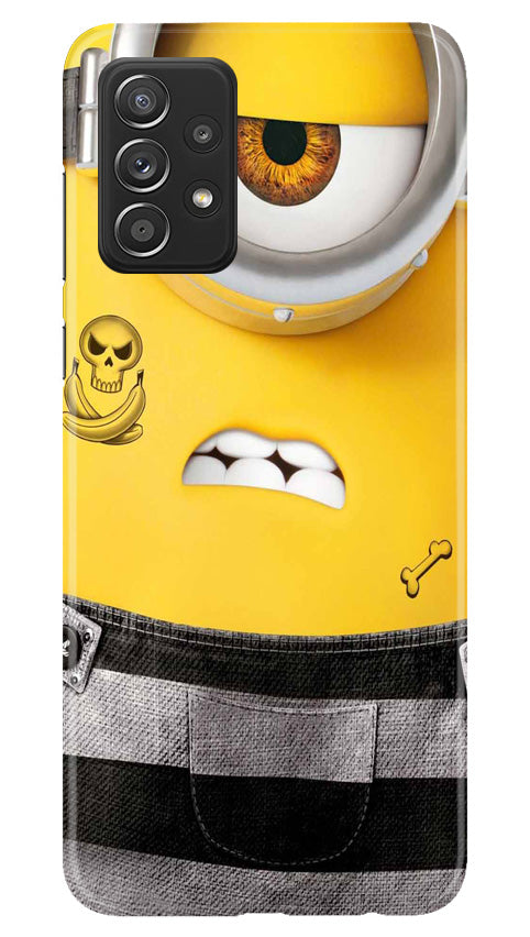 Minion Mobile Back Case for Samsung Galaxy A73 5G (Design - 286)