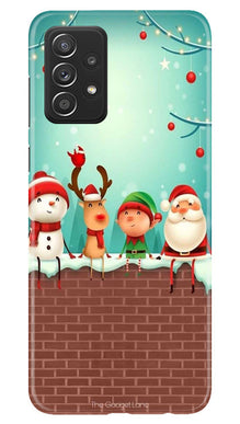 Santa Claus Mobile Back Case for Samsung Galaxy A73 5G (Design - 296)