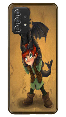 Dragon Mobile Back Case for Samsung Galaxy A73 5G (Design - 298)