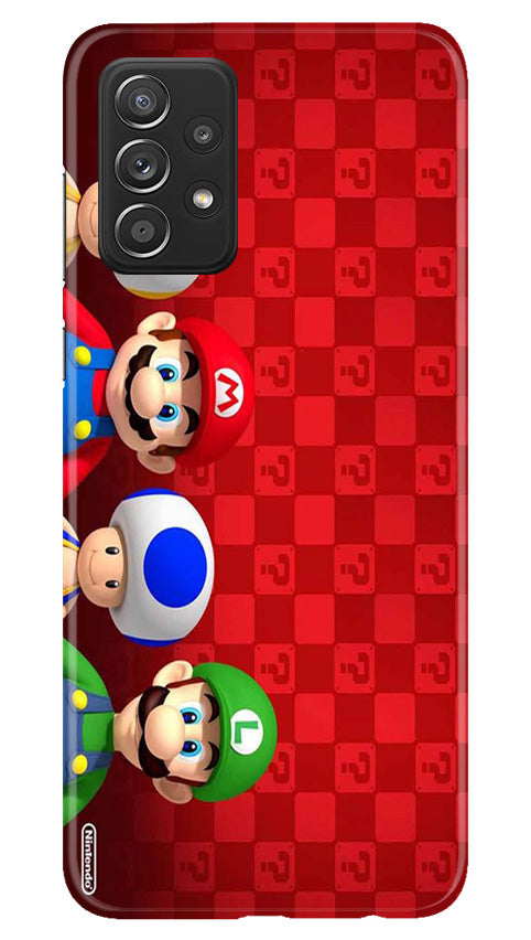 Mario Mobile Back Case for Samsung Galaxy A73 5G (Design - 299)