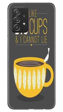 Big Cups Coffee Mobile Back Case for Samsung Galaxy A53 (Design - 312)