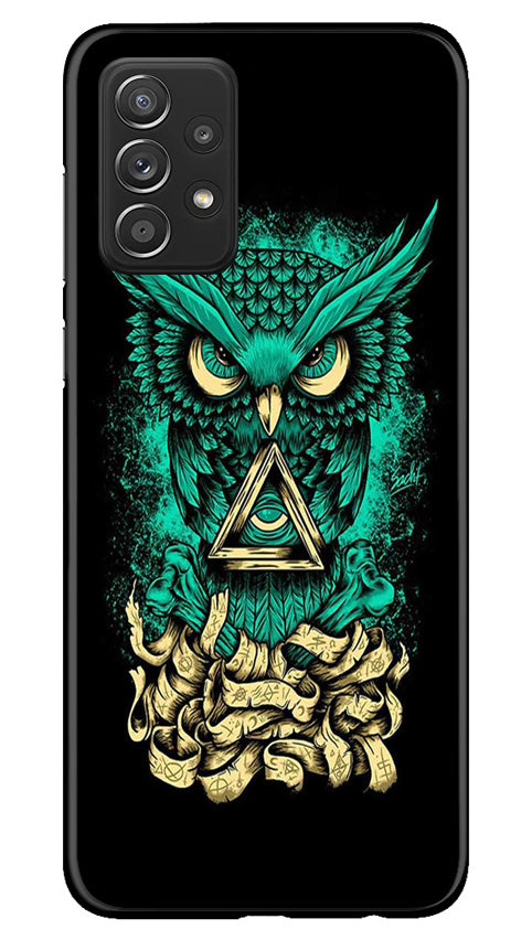 Owl Mobile Back Case for Samsung Galaxy A23 (Design - 317)