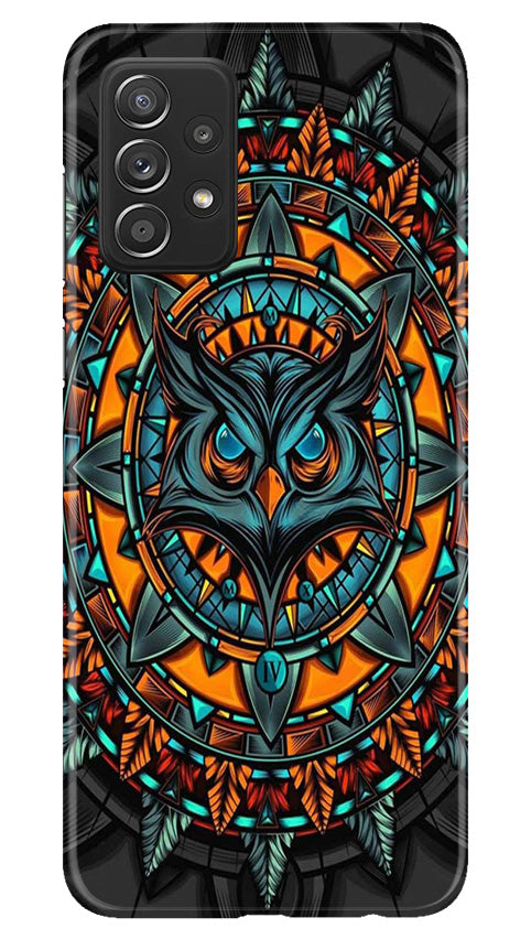 Owl Mobile Back Case for Samsung Galaxy A53 (Design - 319)