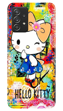 Hello Kitty Mobile Back Case for Samsung Galaxy A53 (Design - 321)