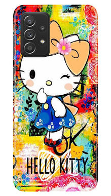 Hello Kitty Mobile Back Case for Samsung Galaxy A73 5G (Design - 321)