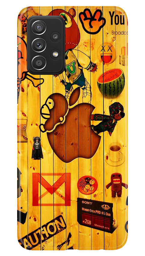 Wooden Texture Mobile Back Case for Samsung Galaxy A23 (Design - 326)