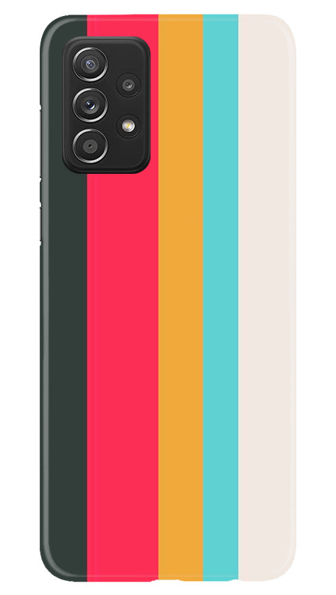 Color Pattern Mobile Back Case for Samsung Galaxy A73 5G (Design - 328)