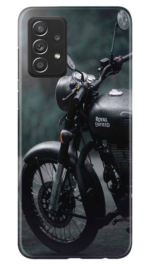Royal Enfield Mobile Back Case for Samsung Galaxy A73 5G (Design - 339)