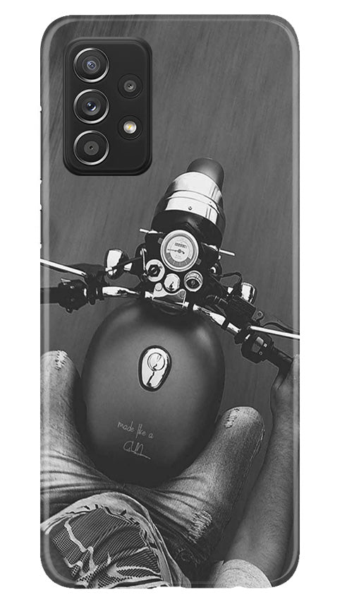 Royal Enfield Mobile Back Case for Samsung Galaxy A23 (Design - 341)