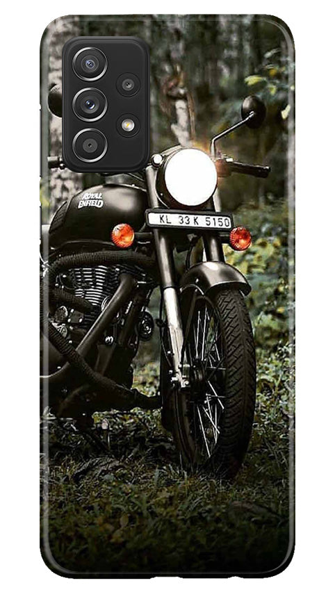 Royal Enfield Mobile Back Case for Samsung Galaxy A23 (Design - 343)