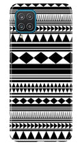 Black white Pattern Case for Samsung Galaxy F12