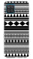 Black white Pattern Case for Samsung Galaxy F12