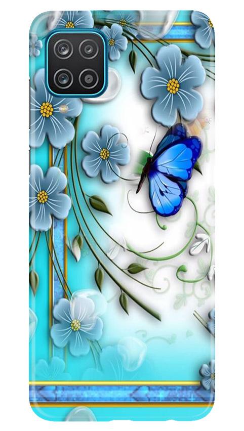 Blue Butterfly Case for Samsung Galaxy F12