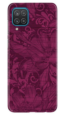 Purple Backround Mobile Back Case for Samsung Galaxy F12 (Design - 22)