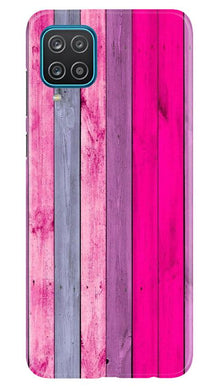 Wooden look Mobile Back Case for Samsung Galaxy F12 (Design - 24)