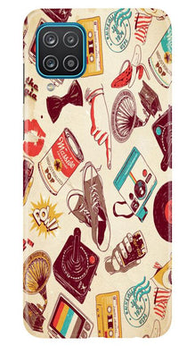 Vintage Mobile Back Case for Samsung Galaxy F12 (Design - 35)