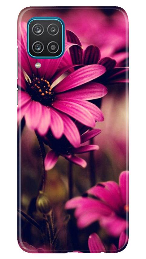 Purple Daisy Case for Samsung Galaxy F12
