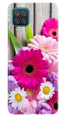 Coloful Daisy2 Mobile Back Case for Samsung Galaxy F12 (Design - 76)