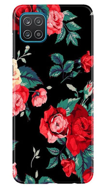 Red Rose2 Mobile Back Case for Samsung Galaxy F12 (Design - 81)