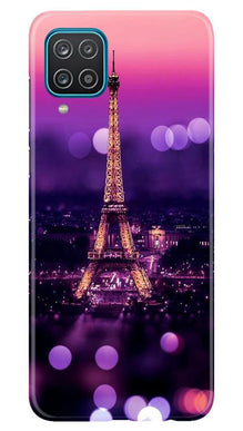 Eiffel Tower Mobile Back Case for Samsung Galaxy F12 (Design - 86)