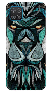Lion Mobile Back Case for Samsung Galaxy F12 (Design - 97)