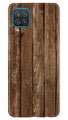 Wooden Look Case for Samsung Galaxy F12  (Design - 112)