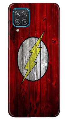 Flash Superhero Mobile Back Case for Samsung Galaxy F12  (Design - 116)