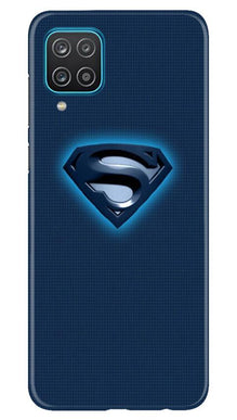 Superman Superhero Mobile Back Case for Samsung Galaxy F12  (Design - 117)