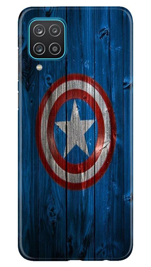 Captain America Superhero Case for Samsung Galaxy F12  (Design - 118)