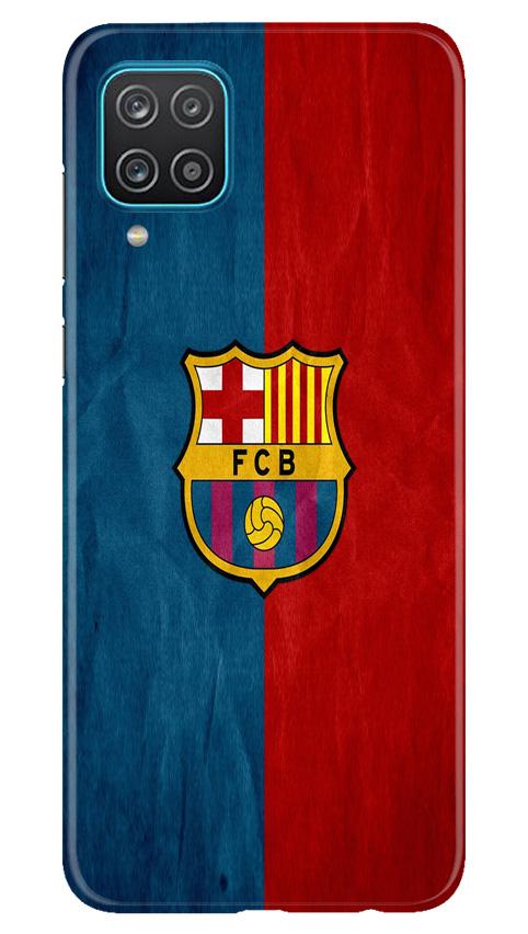 FCB Football Case for Samsung Galaxy F12(Design - 123)