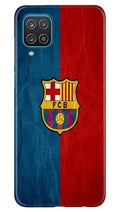 FCB Football Case for Samsung Galaxy F12  (Design - 123)