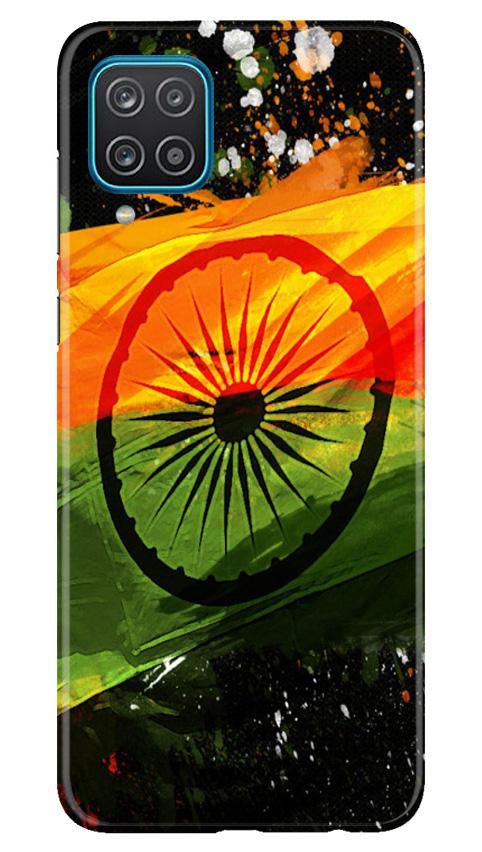 Indian Flag Case for Samsung Galaxy F12  (Design - 137)