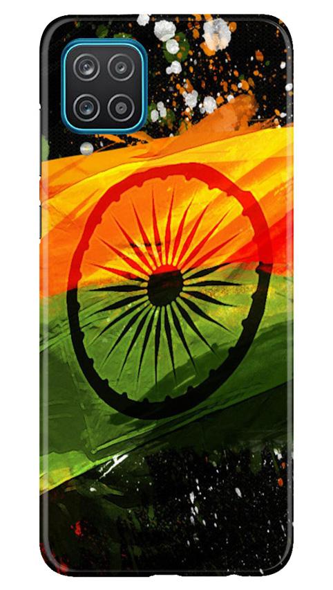 Indian Flag Case for Samsung Galaxy F12  (Design - 137)