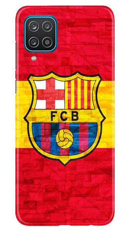 FCB Football Case for Samsung Galaxy F12(Design - 174)