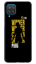 Pubg Winner Winner Case for Samsung Galaxy F12  (Design - 177)